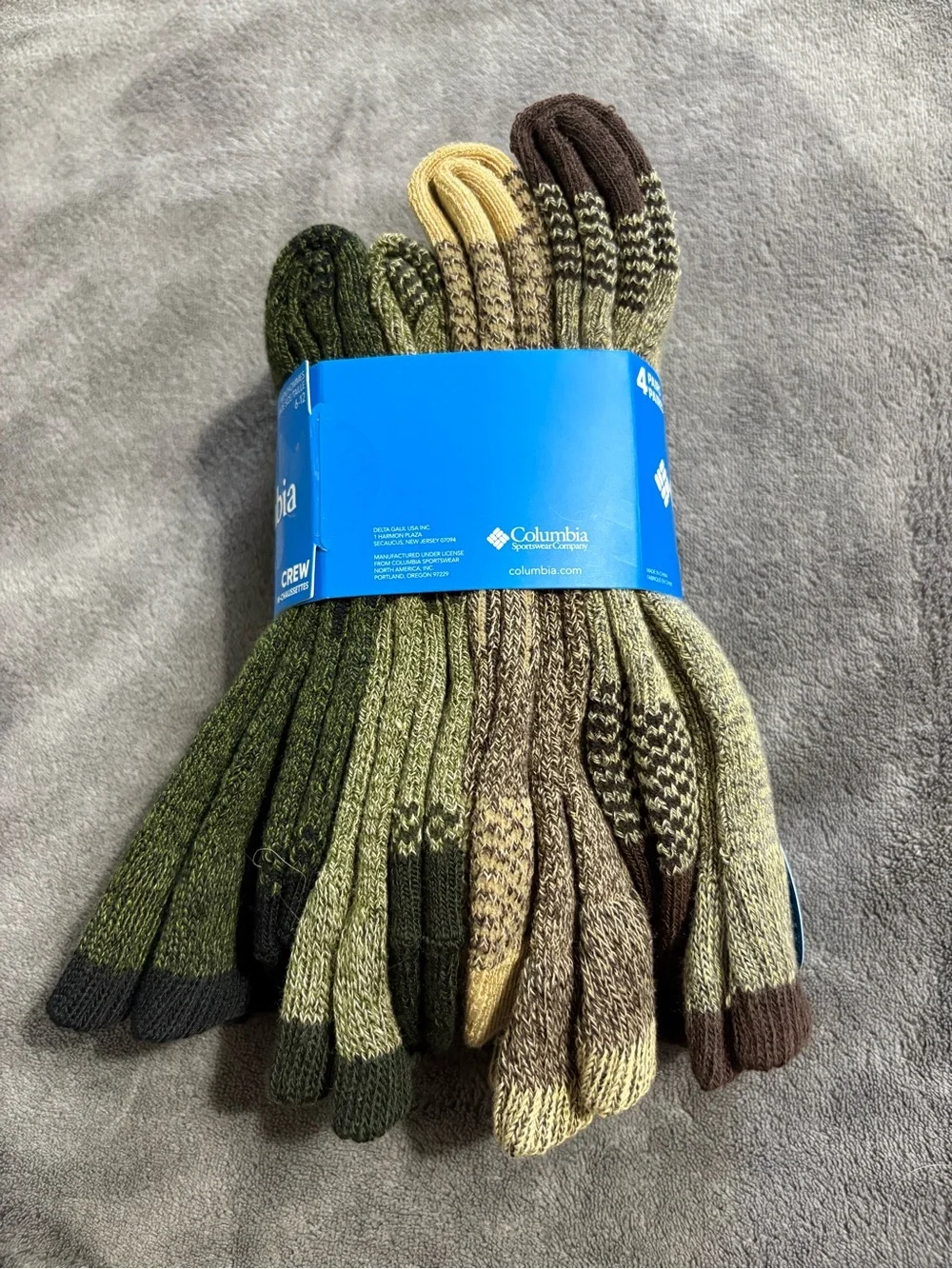 Columbia crew socks